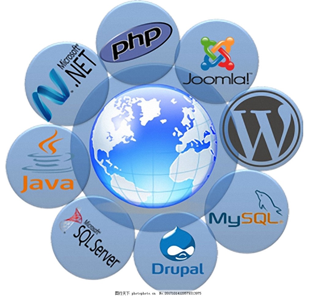 軟件開發(fā)各種語言圖標(biāo)免摳png透明素材